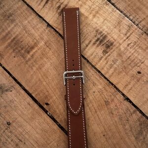 Hermés leather watch strap